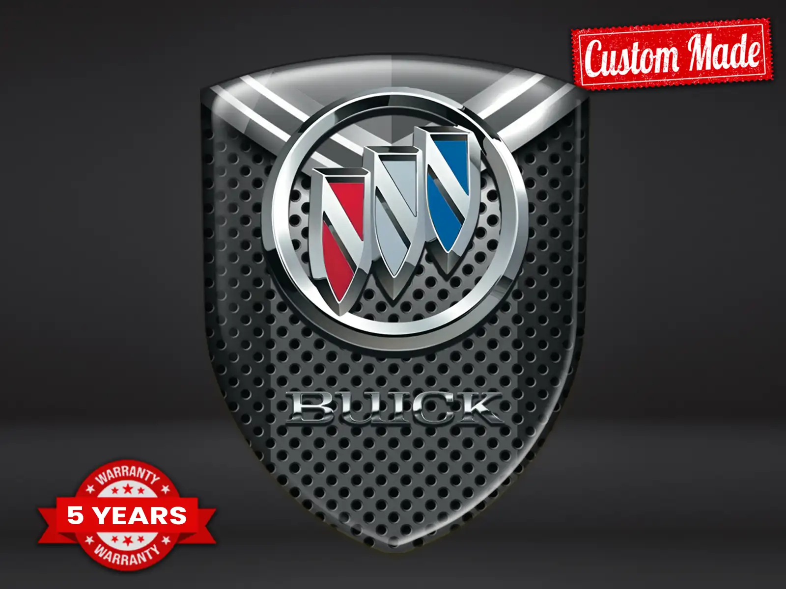 Buick Gewölbte Folienaufkleber Auto Max Langlebig Pro Stil